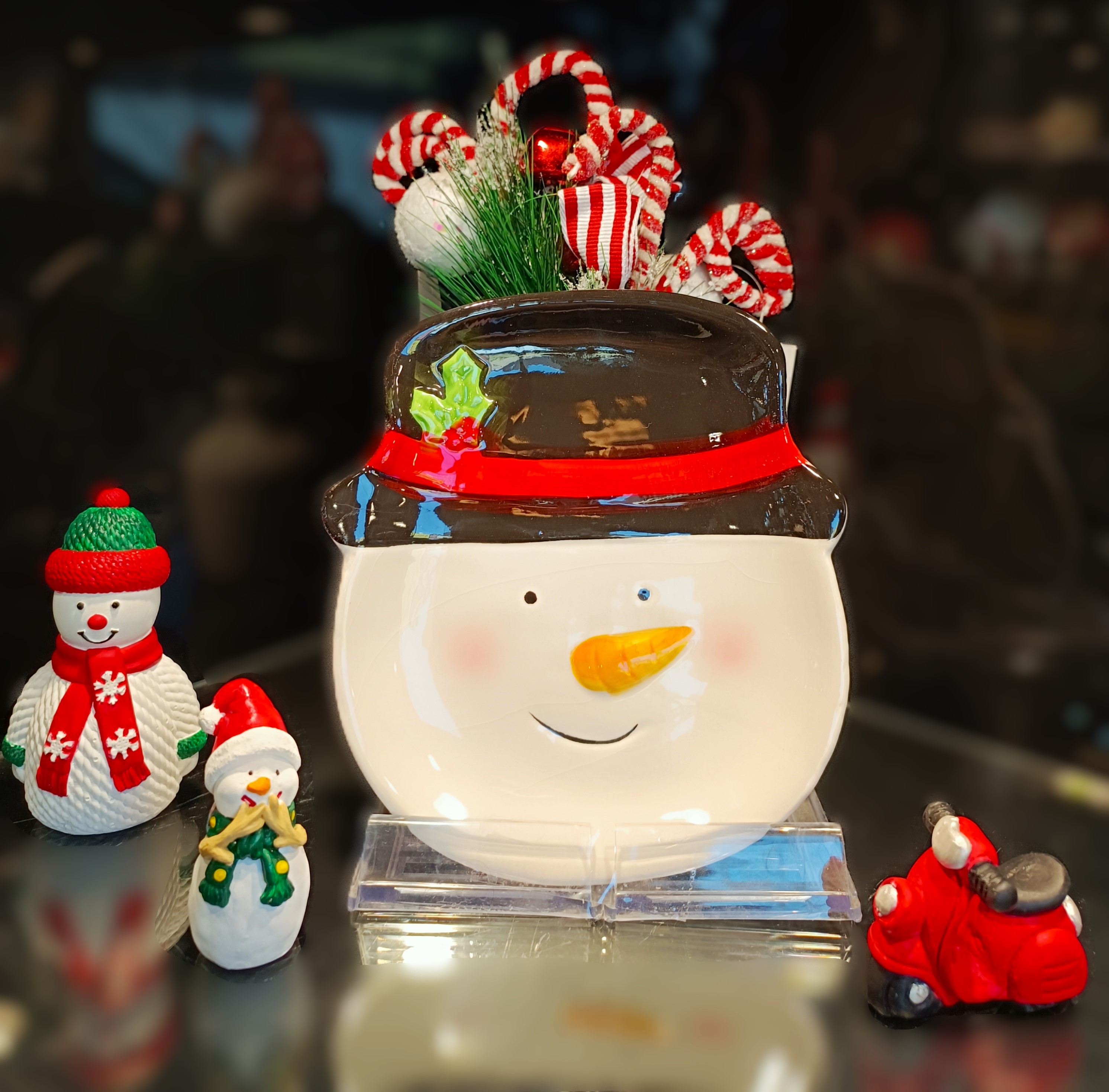 طرح آدم برفی گرد